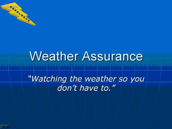 Weather Assurance